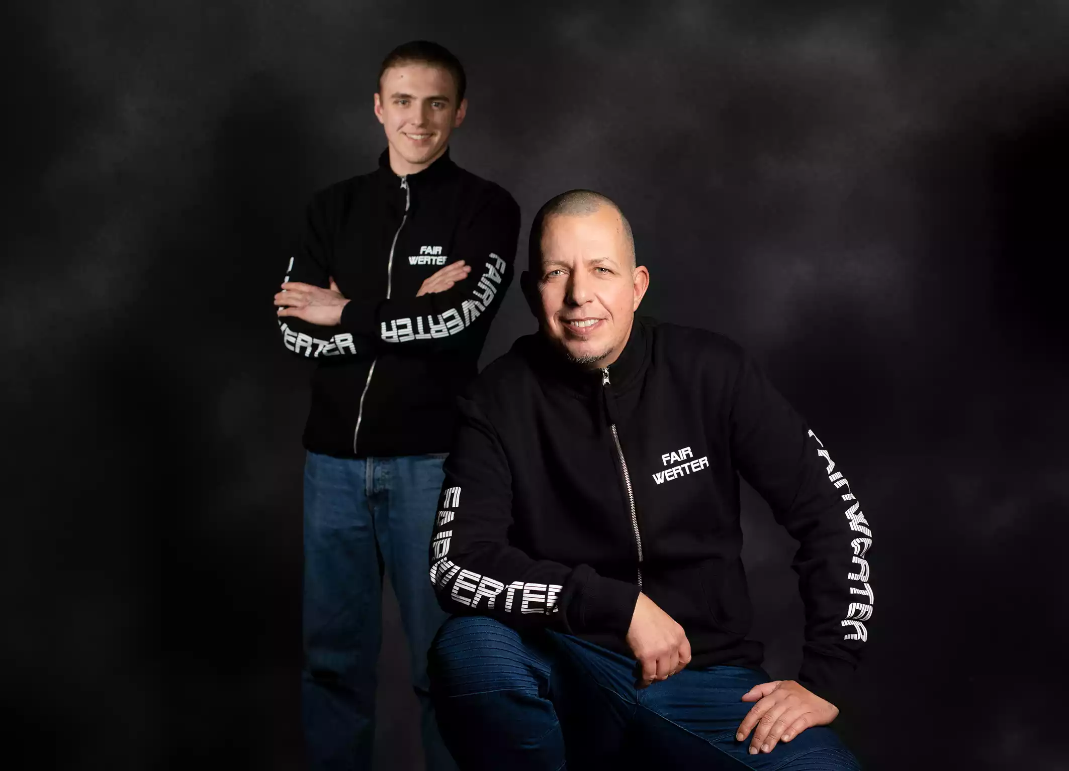 Foto der FAIRwerter Geschäftsführer Steve Wolff und Artur Brendel